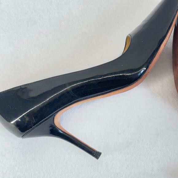 Cole Haan Grand.OS Black Patent Leather Pumps Pointed Toe Heels Women’s 9.5B - Picture 8 of 9